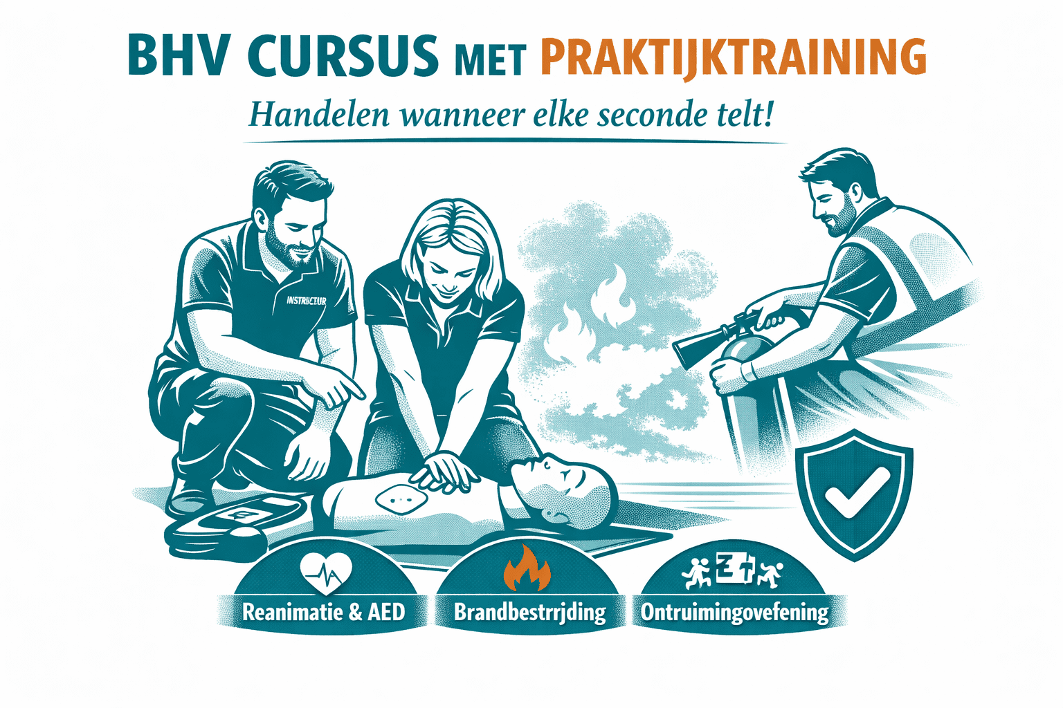 Is een online BHV cursus geldig?